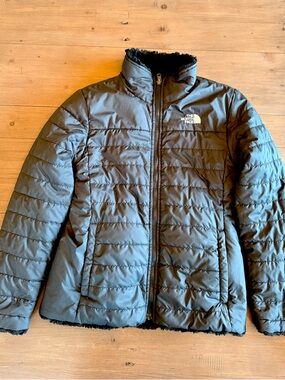 Girls North Face Reversible Jacket/Fleece